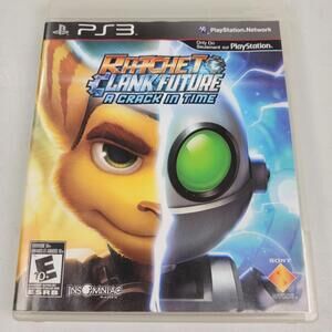 Ratchet & Clank Future: A Crack in Time (Sony PlayStation 3, 2009)  PS3 +Insert